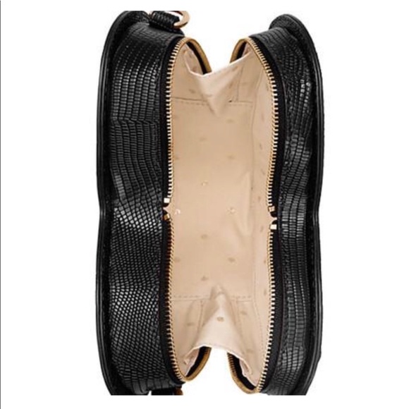 SOLD KATE SPADE SECRET ADMIRER BLACK HEART BAG - Picture 4 of 7